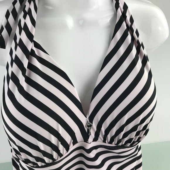 white plus size swim top